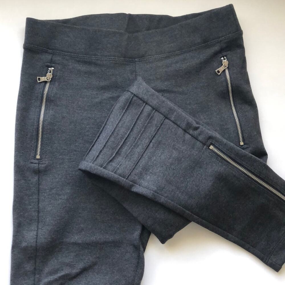 Gap Grey Women's Biker Style Ponte Leggings Size S